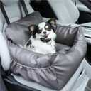 PAWZ Road Dog Car Seat for Small Dogs, Waterproof Booster Bed