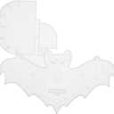Unique Cat Bat Silicone Candle Mold for DIY Crafts and Home Decor Christmas Wall Hanging Storage Rack 9.45 X 9.06 X 0.39 Inch