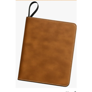 Crimitidex PU Leather Trading Card Binder | 9-Pocket Zip Binder with Removable Sleeves for TCG, MTG, and Sports Cards (Brown)