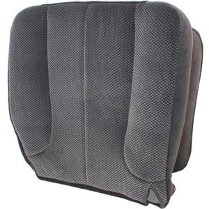 SecosAutoparts Passenger Side Bottom Replacement Cloth Seat Cover Dark Gray Compatible with Dodge Ram 1500 2500 3500 SLT 2001 2002 2003 2004 2005