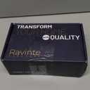 Ravinte 30 Pack Kitchen Cabinet Handles Champagne Bronze 3 Inch Hole Center Stainless Steel Pulls for Dresser Drawer Cupboard Handles with Screwdriver, 5 Inch Length