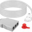 Bonbo 952 Cell Cord W 3 Pin Connector Compatible with AquaCal AutoPilot Digital 75003, Digital Nano 75040/75041, Digital Nano Plus 75042/75043 Controllers, 12-Ft