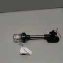 DDL Anchor Light,White LED Stern Light for Boat 3 Nautical Mile Bimini Top Lights Fold Down Pontoon Light All Round 360 12~24V, 9''