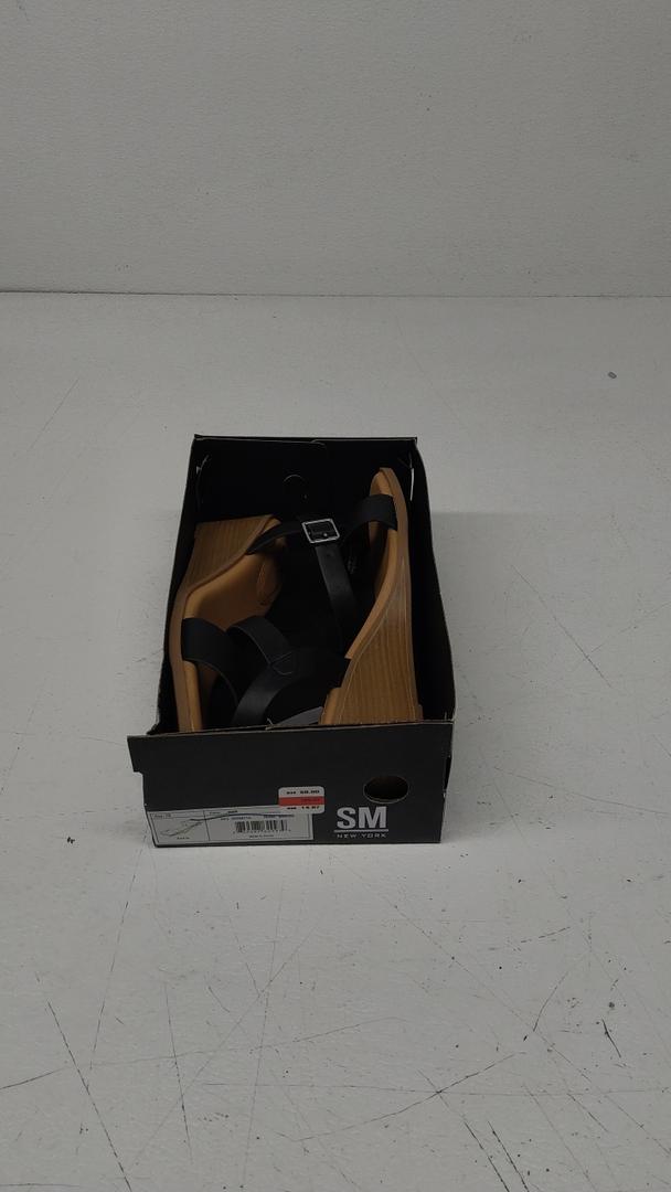 Women's Black Sandals SM New York Size 10