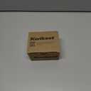 Kwikset 660 Deadbolt Lock, Polished Brass Round Exterior Keyed Front Entry Door, Single Cylinder Dead Bolt, with Microban Protection