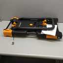 330LB Folding Hand Truck Moving Dolly, Hand Trucks Heavy Duty Combination of 4 Wheels and 2 Wheels Convertible Dolly Cart with Retractable Handle Dolly for Moving Office Carts(Orange)