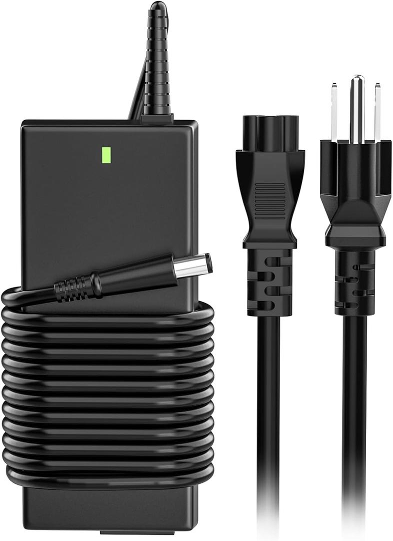 65W Laptop Charger Compatible with Dell Inspiron 14R 15R 17R 11z 13z 14z 15z N4010 N5110 N7110 N7010 1440 1501 3138 3521 3542 5323 5420 5421 7420 7520 7720 9300 Chromebook 3120 3189 AC Adapter