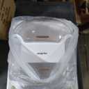 Makeup & Skincare Organizer Box for Countertop with Lid & Drawers, White
