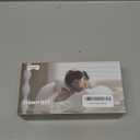 CLOZIA Sleep Headphones Wireless Bluetooth, White Noise Bluetooth Sleep Mask with 12 Soothing Sound, Sleep Mask with Bluetooth Headphones for Travel Yoga Office Meditation, Black