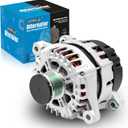 11710N Car Alternator Fit for Kia Optima 2.4L 14-15/Optima 2.0L 14-15/Sorento 12-14/for Hyundai Santa Fe Sport 2.4L 13-16/Santa Fe Sport 2.0L 13-16 Altinator, 150A 12V 6-Groove Pulley Auto Alternator