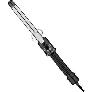 Conair Instant Heat 3/4-Inch Curling Iron, -inch Barrel Produces Tight Curls, Hair Curler for Short to Medium Hair, 25 Heat Setting Hair Curling Iron, Black