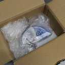 HIERYAN Circular Fish Tank Filter, Aquarium Hang on Filter, Small Fish Tank Filter with Biochemical Sponge, Suitable for a Circular Fish Tank with a Diameter of 5.35″ - 7″