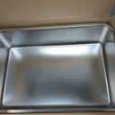 Stainless Steel Litter Box 3 Pack, 23.6" X 15.7" X 6" Extra Large Cat Litterbox No Smell, XL Metal Litter Box for Big Kitty, Multiple Cats, Non Stick, Easy Cleaning