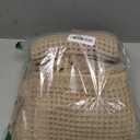 Large Waffle Bath Mat Set, Non Slip Bath Rug Set, Ultra Absorbent Bath Mats for Bathroom Decor, Extra Soft Floor Bathroom Rugs Sets 2 Piece, Washable Bath Runner Rug, Brown, 20"47" & 16"24"