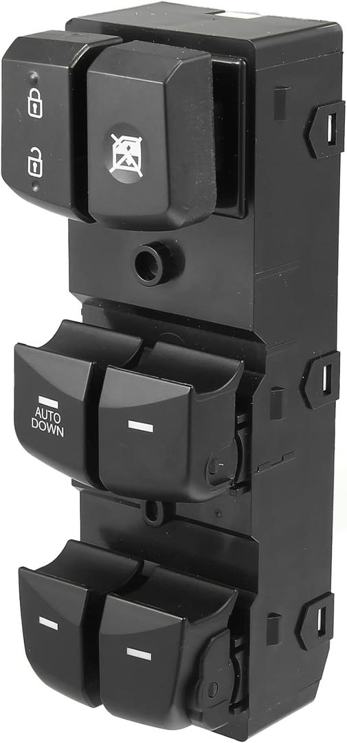X AUTOHAUX Master Power Door Window Switch for Hyundai Elantra 2011 2012 2013 2014 2015 93570-3X000 Left Driver Side
