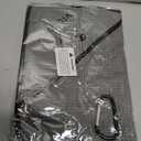 Magnetic Golf Towel for Bag 18" x 18" with Clip Exclusive Cleaning Pocket Microfiber Waffle Ultra Absorbent Club Ball Cleaner Essential Golf Accessories and Gifts for Men Women(Gray 1 Pack)