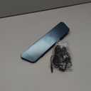 Mirror Dash Cam 4.7 Inch Rear View Mirror 720P Front and Rear View Dual Cameras with Super Night Vision,Parking Assistance,Loop Recording,24H Parking Monitor, Waterproof Backup Camera