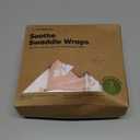 3-Pack Organic Baby Swaddle Sleep Sacks - Swaddles for Newborns, Infant 3-6 Months, Baby Girls, Boys, Soft & Snug Newborn Sleep Sack, Nursery Swaddling Blankets (Butterflies, L)