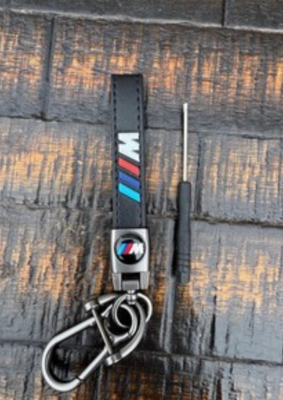 FIYIDYM Car Key Chain&Combo of Car Tire Valve Caps Keychain Accessories Key Chain for Men and Women Family Present with BMW M M2 M4 M5 M6 M8 Key Ring Accessories