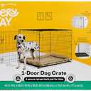 EveryYay by Petco 1-Door Dog Crate X-Large 42" L X 28.5" W X 30.5" H Black: with Handles