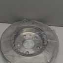 ACDelco Silver 18A2821A (88878112) Non-Coated Rear Disc Brake Rotor