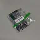 QLTYPRI Case for iPhone SE 2022 5G/SE 2020/8/7, Premium PU Leather Cover TPU Bumper with Card Holder Kickstand Magnetic Adsorption Flip Wallet Case - Black