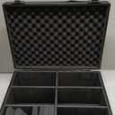 HZGXQN Toploader Storage Box for 3" x 4" 35pt Rigid Card, Top Loader Card Storage Hard Case, Sports Card Storage Boxes for Trading Cards, Top Loaders Holder, Black (Holds 600+ Toploaders)