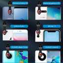 MIAO LAB 5 in 1 Phone Camera Lens Kit -0.63X Wide Angle Lens & 15X Macro Lens+190Fisheye Lens/CPL + 2X Telephoto Lens Compatible with iPhone Samsung Sony and Most of Smartphone