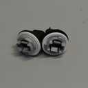 2Pcs Parking Light Bulb Socket for 2007-2017 Jeep Compass Patriot, Turn Signal Light Lamp Bulb Socket Replace 645-504 68000686AA