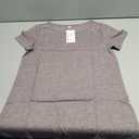 Womens T Shirts for Women Boat Neck Short Sleeve Scoop Neck Basic Tees Fashion Tops Loose Fit Comfy Soft Casual Summer Outfits Clothes 2026, S