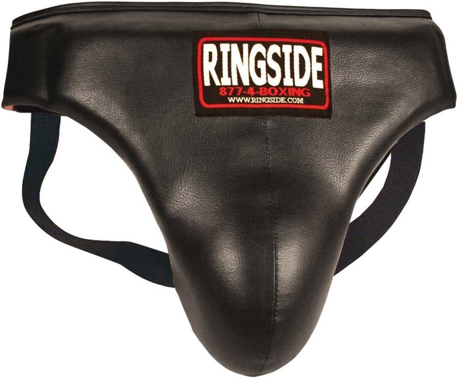 Ringside Boxing Abdominal and Groin Protector, Large, Black