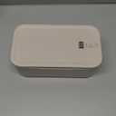 Lockable Storage Box,Medicine Lock Box Travel Case,Refrigerator Bin Container for Food,Medicines,Snacks,Locking Mobile Cell Phone Device Jail,Small Lockbox for Office,Home,School,Father Gift (Cream)