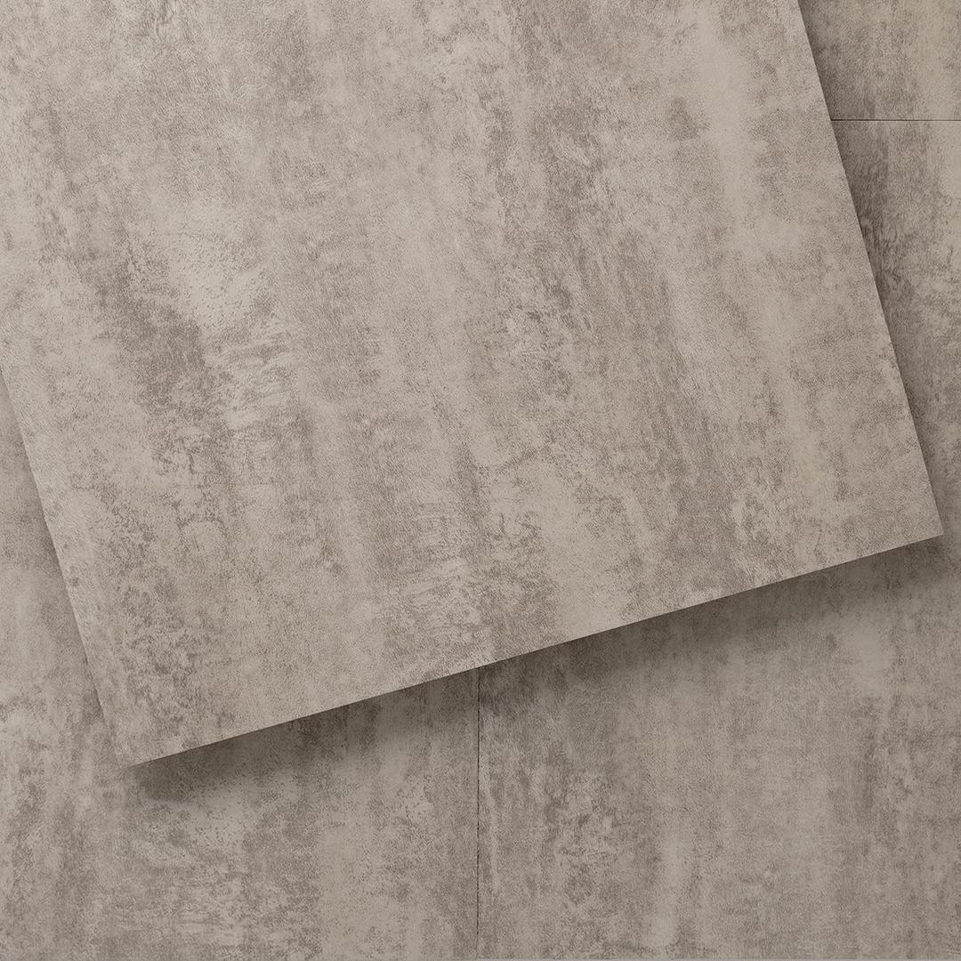 Lucida Surfaces Luxury Vinyl Flooring Tiles | Peel and Stick Floor Tile for DIY Installation | 36 Stone Look Tiles | Cement | BaseCore | 36 Sq. Feet | 12" x 12" (36 Tiles)