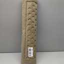 Dirt Trapper Door Mat 24"x 36", Non-Slip Entryway Rugs, Beige