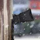 3 x 4 Pack Outdoor Faucet Cover for Winter Freeze Protection Winter Outdoor Faucet Cover Socks Waterproof Insulated Outdoor Spigot Hose Covers with Reflective Strip for Winter Cold Weather 8.3 x 5.5 Inch