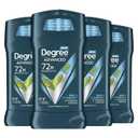 Degree Men Advanced Antiperspirant Deodorant 72-Hour Sweat and Odor Protection Sage and Ocean Mist Deodorant for Men with Motionsense Technology 2.7 oz 4 Count