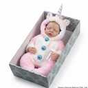 Reborn Baby Dolls 20 Inch Real Baby Dolls That Look Real, Full Body Vinyl Girl Doll in Fantasy Horn Outfit with Accessories, Gift for Girls Ages 3+, Pretend Play & Collectors