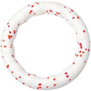 NUZZLENOOK Dog Chew Toys 7 Inch for Medium Large Dogs Floating Fetch Toy Anxiety Relief Chewers Indoor Outdoor Water Play（Small）