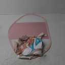 Free Swimming Baby Inflatable Baby Swim Float with Sun Canopy Size Improved Infant Pool Floaties Swimming Pool Toys for The Age of 3-36 Months (Pink, Large)