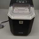 VEVOR Countertop Ice Maker, 9 Cubes Ready in 6 Mins, 26lbs in 24Hrs, Self-Cleaning Portable Ice Maker with Ice Scoop and Basket, Ice Machine with 2 Sizes Bullet Ice for Home Kitchen Office Bar Party