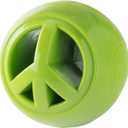 Outward Hound Nooks Peace Interactive Durable Treat-Dispensing Dog Toy, Stuffable Puzzle Ball for Solo Play or Pair with Large Snoop, Mint-Scented, BPA-Free