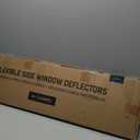 Voron Glass in-Channel Extra Durable Rain Guards for Chevrolet (Chevy) Silverado/GMC Sierra 2500HD/3500HD 2020-2026 Crew Cab, Window Deflectors, Vent Window Visors, 4 Pieces - 200298