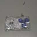 Fidget Spinner 2 Pack, Light up Sensory Fidget Toys Adults Kids 4-8-12 with Autism ADHD, Valentines Day Gifts for Kids Glow Anxiety Toys Stress Relief Teen Boy Gifts, Classroom Prizes (White&blue)