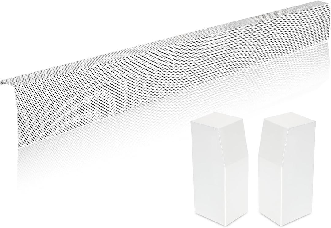 Redants 5 FT Baseboard Heater Covers with Left and Right Endcaps