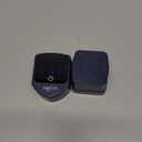 Aquarium Magnetic Cleaner with Thermometer, Fish Aquariums Mini Magnet Brush Only for Glass Tank,Tiny Magnets Clean Floating Cleaning ToolAlgae Scrapers(Blue)