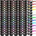 60 Pack Neon Sunglasses - 10 Colors, 80's Style Novelty Sunglasses for Classroom Prize, Goody Bag Filler, Birthday Party, Kids to Adults