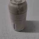 23oz Stainless Steel Food Jars With Lid and Foldable Spoon - Portable Soup Cup for Milk, Soymilk, Oatmeal,Breakfast Cup for Wide Mouth Leak-Proof Double Beige