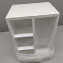 Snack Organizer for Countertop, Wood Pantry Storage Bins with Handles, Snack Organizer for Pantry, Kitchen, 4 Compartment Food Container Snack Box with Drawer, Pantry Organizer for Snacks, Chips