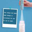 Handheld Electric Formula Stirrer,Electric Milk Frothers,Handheld Drink Mixer (Pink)