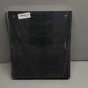 Lanpn 2 Packs Photo Album Scrapbook 12x12, Linen Cover Wreath Design Top Load 3 Ring Folder Binder Photobook Photo Book 12 x 12 inch with 30 Plastic Sleeves 60 Pages Black (12x12"/2PK)
